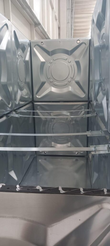 Galvaniz ve paslanmaz çelik modüler su depoları-10
